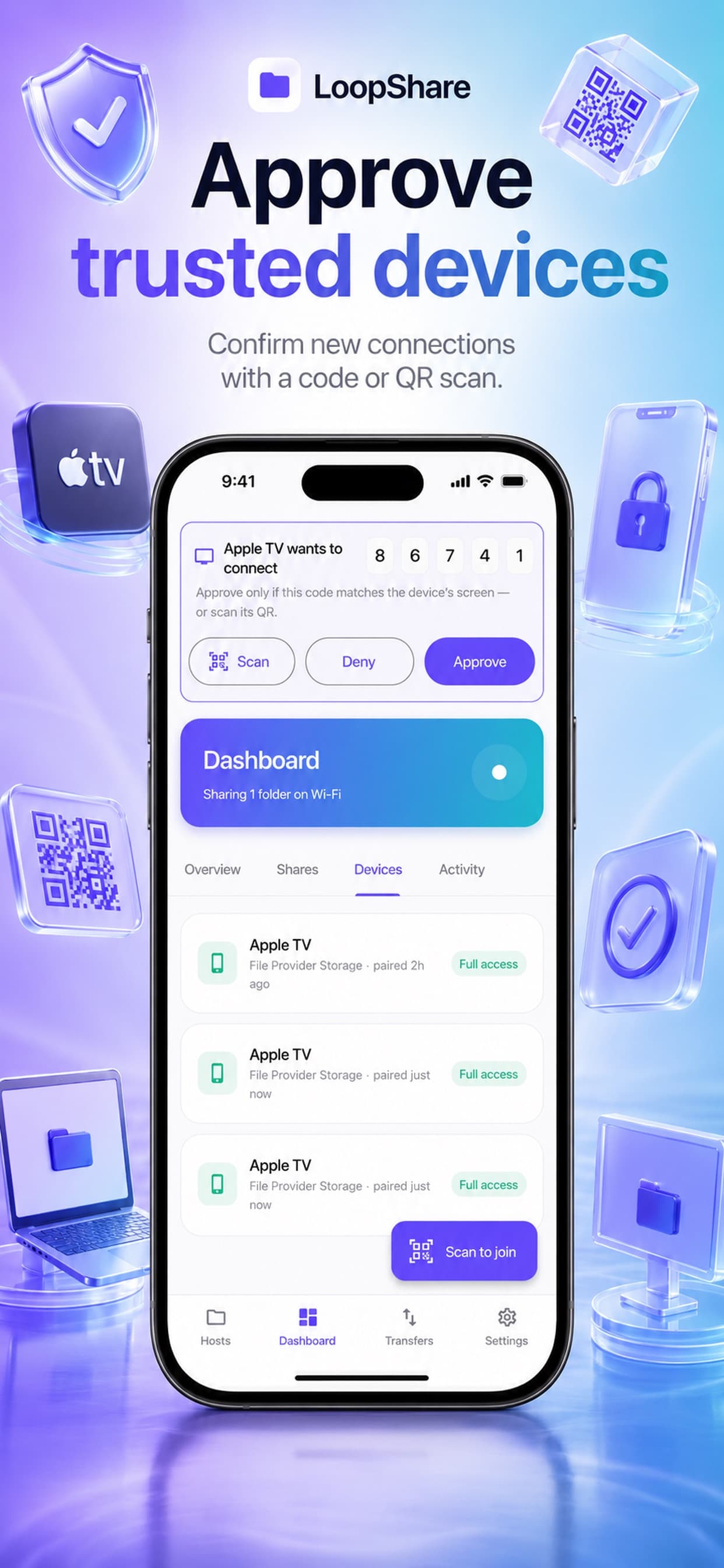 LoopStream on iPhone